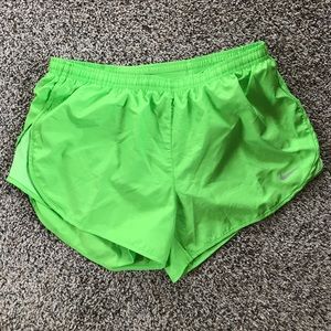 NWT- green Nike shorts